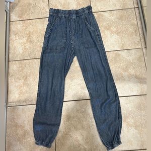 Velvet Heart joggers, size small, cotton material.